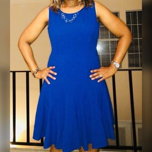 Calvin Klein Midi Dress in Purple 14